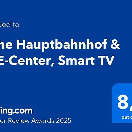 Naehe Hauptbahnhof & Ece-Center, Smart Tv Karlsruhe Exterior foto