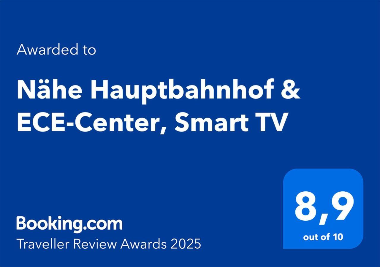 Naehe Hauptbahnhof & Ece-Center, Smart Tv Karlsruhe Exterior foto